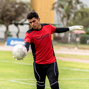 Анхело Кампос — Профессиональный вратарь